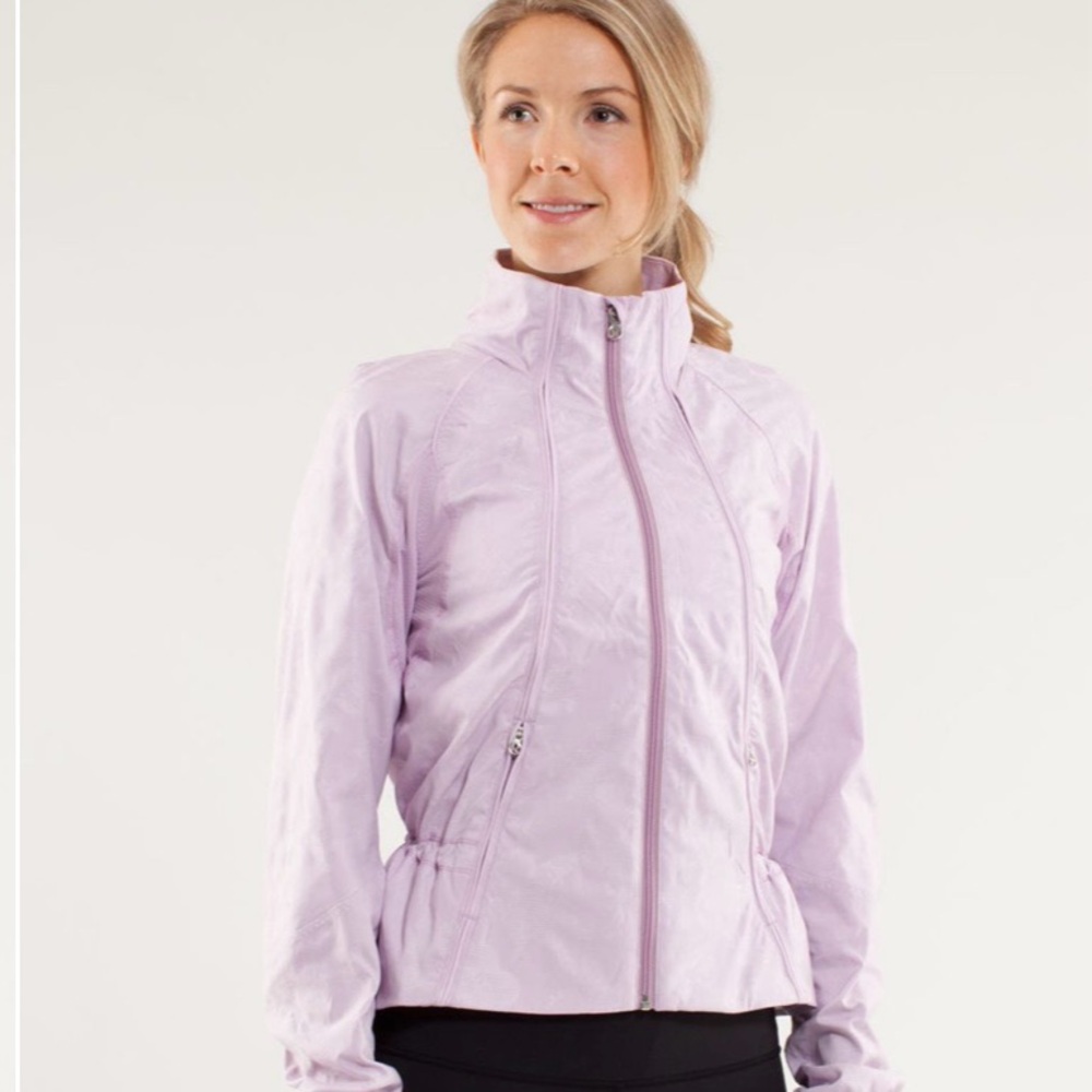 Lululemon Athletica Light Pink Utility Jacket